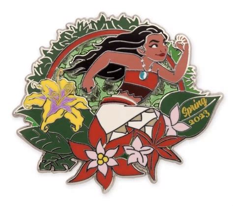 Moana Spring Pin At Shopdisney Disney Pins Blog