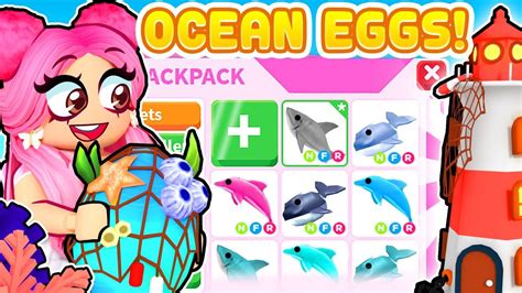 OCEAN EGG UPDATE IN ADOPT ME! NEW PETS, HOUSE AND ITEMS! ROBLOX ADOPT ME - YouTube | Adoption ...