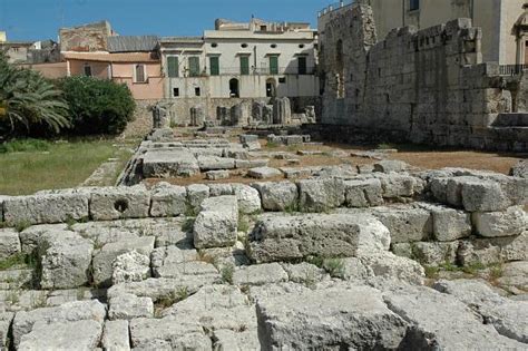 Ruins Of Greek Temple Syracuse