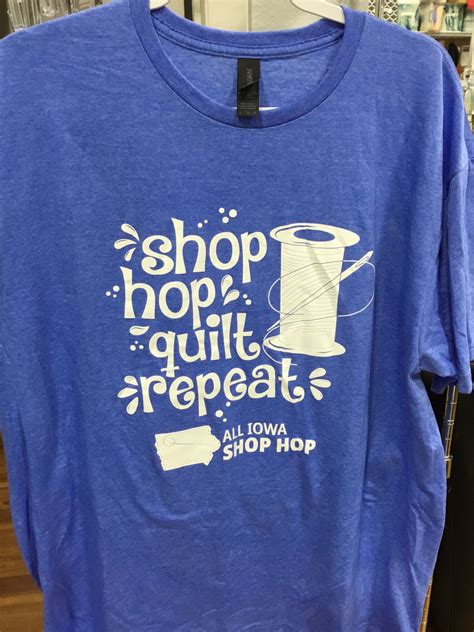 All Iowa Shop Hop 2023 T-Shirt – Quality Time Quilts & Fabrics