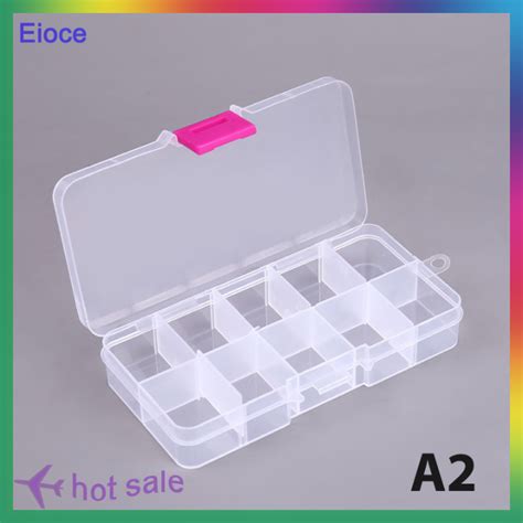 Eioce Compartments Detachable Transparent Compartment Plastic