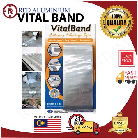 Vital Band Bitumen Flashing Tape Weatherproof Easy To Apply Economical