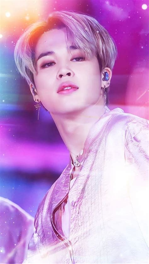 Bts Jimin Phone Purple Background Kpop Korean Singer Hd Phone Wallpaper Peakpx