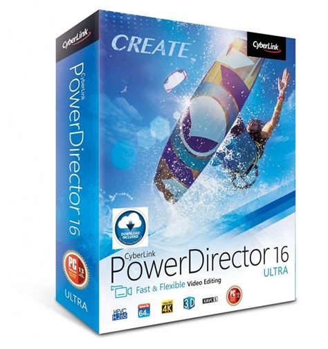 CyberLink PowerDirector Ultimate 16 Free Download