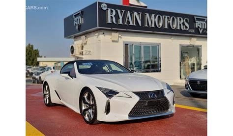 New Lexus Lc500 Lexus Lc 500 5 0l Convertible Rwd Gasoline White Inside Red Model 2021 2021