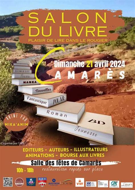 Salon Du Livre Camar S Communaut De Communes Monts Rance Et Rougier