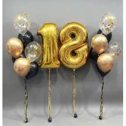 Шары на 🧑👩 18 лет парню и девушке в Москве — Шарики на 🥳 ...