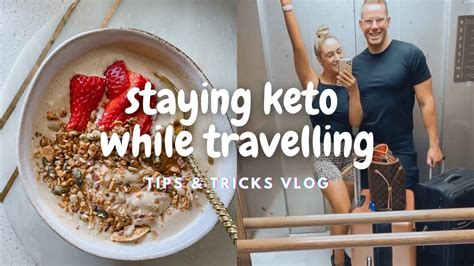 How To Stay Keto While Travelling Vlog How We Eat Healthy Keto Food While Travelling Travel