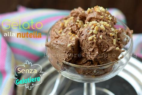 Gelato Alla Nutella Senza Uova Ricetta Facile Senza Gelatiera