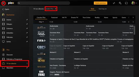 Plex Incorpora Nuevos Canales Gratuitos De Series Y Pel Culas As