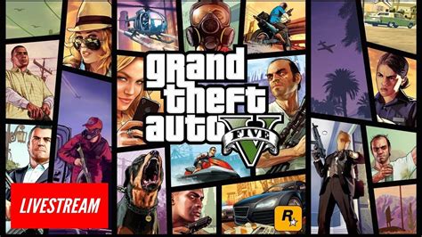 Стрим Grand Theft Auto V Начало истории 1 YouTube