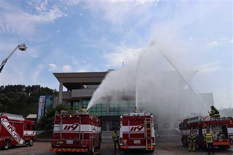 영덕소방서 재난대비 긴급구조 종합훈련 돌입