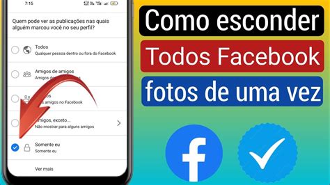 Como Ocultar Todas As Fotos Do Facebook De Uma Vez 2023 Ocultar