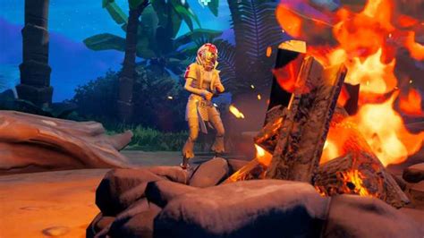 Comment Danser Devant Un Feu De Camp Allum La Nuit Fortnite