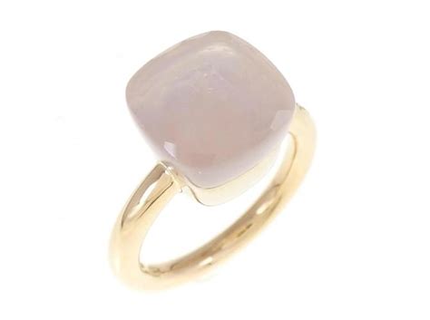 Pomellato Nude Ring White Gold Pink Gold Ref Joli Closet