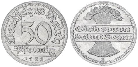 Deutschland Weimar Pfennig E Inflationszeit Ch Gem Unc Ma Shops