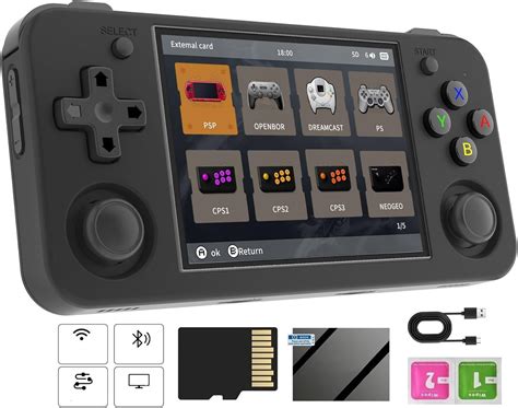 Rg Xx H Retro Handheld Game Console Inch Ips Screen Linux System