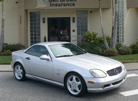 1999 Mercedes Benz Slk Class Slk230 Kompressor For Sale In Sarasota