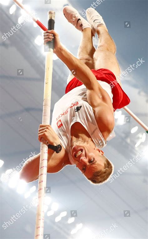 Piotr Lisek Poland Competes Mens Pole Editorial Stock Photo Stock