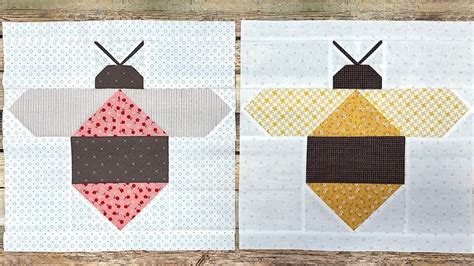 Scrappiness Is Happiness Quilt Along Buzzy Bee Tutorial