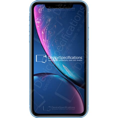 Apple iPhone XR Caractéristiques et spécifications