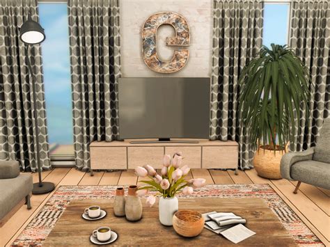 The Sims Resource Trudi Living Room TSR Only CC