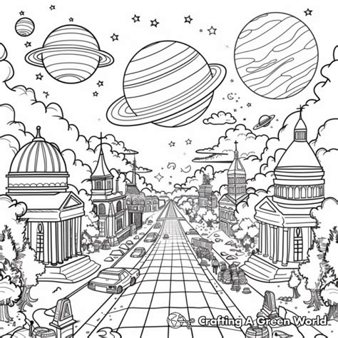 Heaven Coloring Pages - Free & Printable!