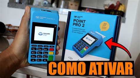 Como Ativar A Point Pro Do Mercado Pago Como Cadastrar Maquininha