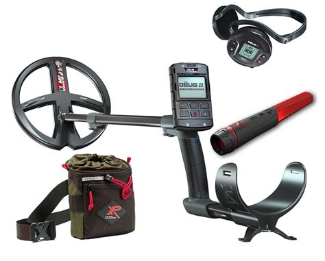 XP DEUS II 22 FMF RC WS6 Komplettset Mi 6 Pinpointer Fundtasche