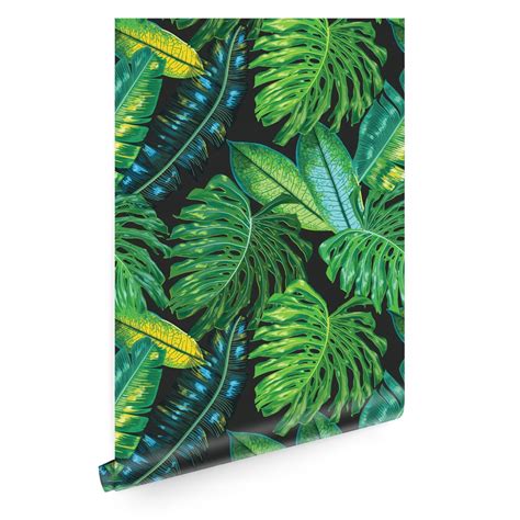 Tapeta Li Cie Jungle Palma Monstera T T Do Salonu Sypialni