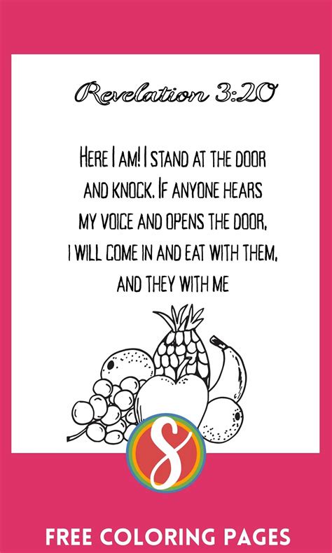 Revelation - Free Bible Coloring Pages — Stevie Doodles Free Printable