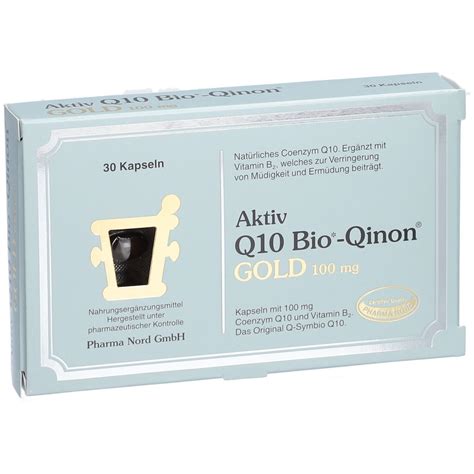 Q10 Bio Qinon Gold 100 Mg 30 St Shop Apotheke At