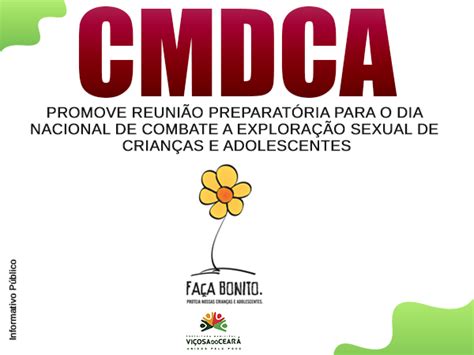 CMDCA PROMOVE REUNIÃO PREPARATÓRIA PARA O DIA NACIONAL DE COMBATE A