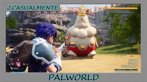 Enfrentando O Boss Kingpaca Palworld Youtube