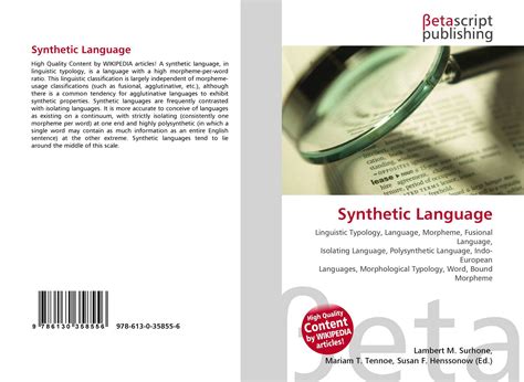 Synthetic Language, 978-613-0-35855-6, 6130358555 ,9786130358556