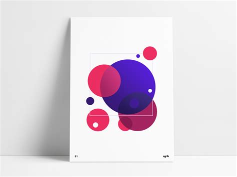 Circular Geometric Poster by Anthony Gribben on Dribbble