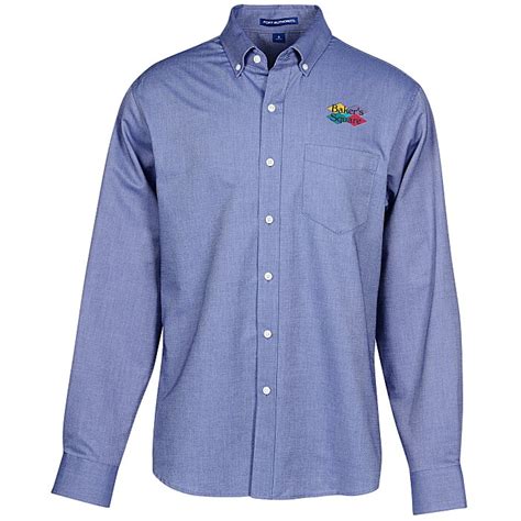 4imprint.com: Performance Oxford Shirt - Men's 127903-M