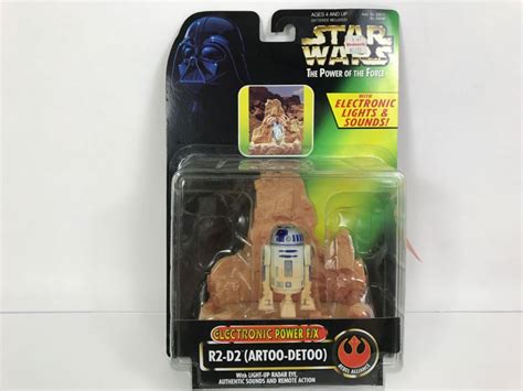 Star Wars The Power Of The Force Rebel Alliance R2 D2 Electronic Power F X With Light Up Radar