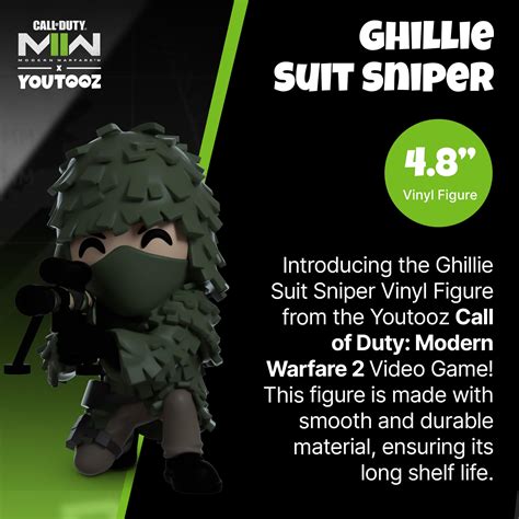 Snapklik.com : Ghillie Suit Sniper 4.2" Vinyl Figure, Official Licensed