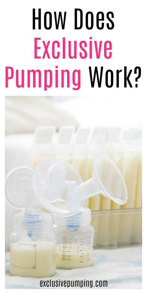 Exclusively Pumping Breast Milk Why Do It And How To Get Started