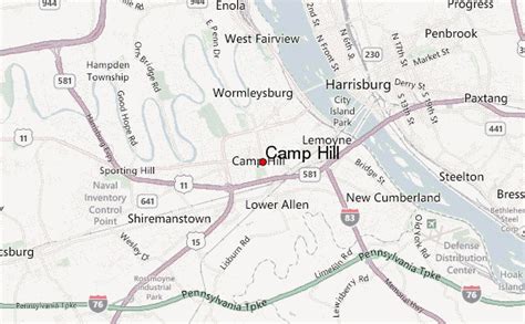 Camp Hill Zip Code Map - United States Map