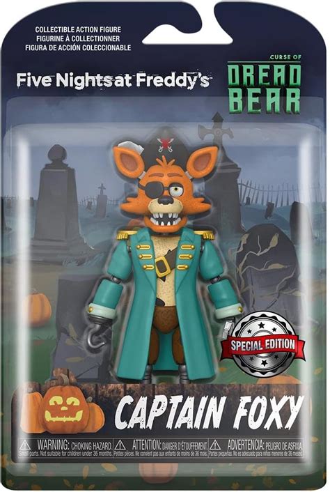 Funko Figura De Acción Five Nights At Freddys Curse Of Dreadbear Capitán Foxy