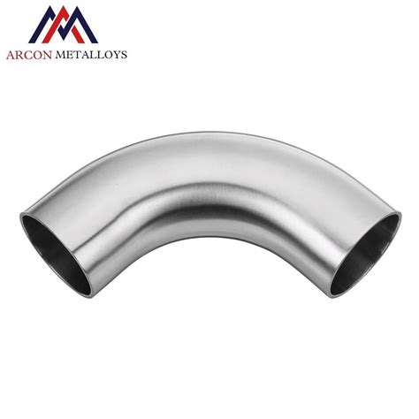 Stainless Steel Dairy Elbow Bend Angle Degree Nominal Size