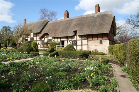 Download free photo of Anne hathaway's,cottage,thatched roof ...