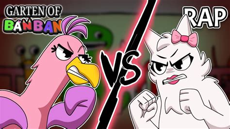 OPILA BIRD Vs BAMBALEENA BATALLA DE RAP ANIMADA GARTEN OF BANBAN