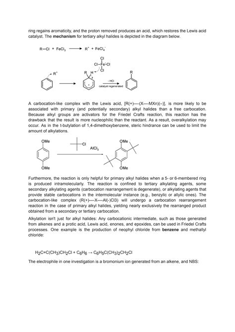 Solution Friedel Craft S Alkylation And Acylation Studypool