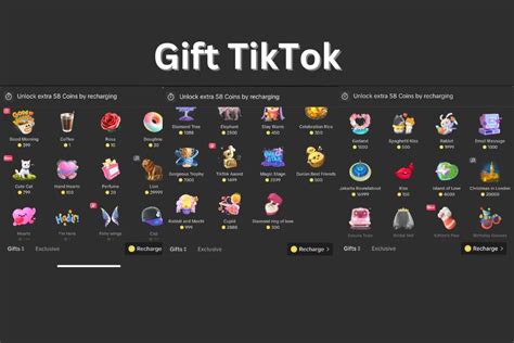 Daftar Harga Gift Tiktok Termahal Dan Termurah Serta Cara Mengirimnya