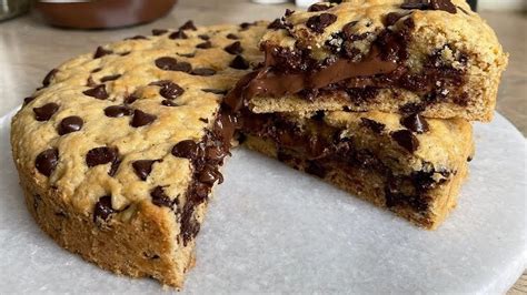 Cookie G Ant Xxl Au Nutella En Minutes G Teau Tr S Gourmand Facile