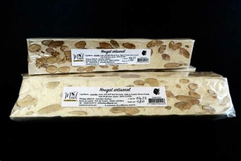 Nougat Blanc Artisanal Issu D Une Miellerie Responsable Miels Du