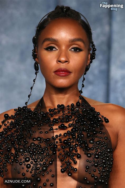 Janelle Monae Sexy Flashes Her Hot Boobs At The Vanity Fair Oscar Party In Beverly Hills